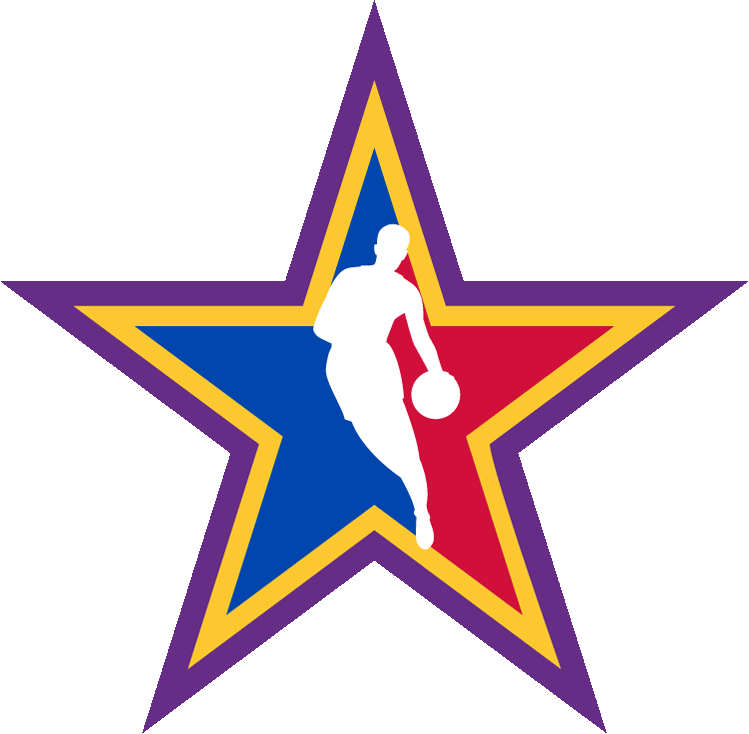 NBA All-Star Game 2004 Secondary Logo iron on transfers for T-shirts